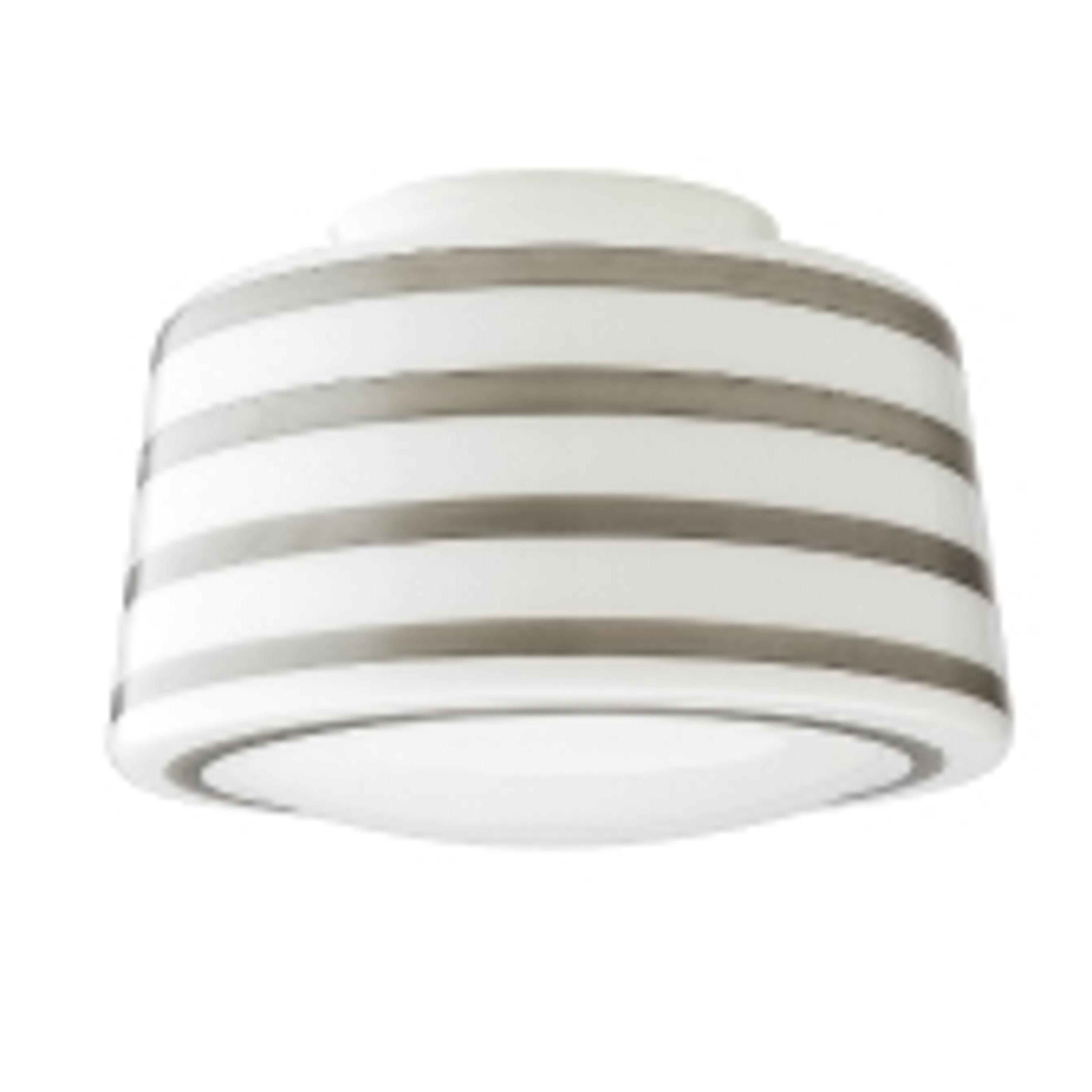 Swatch for Drum Shade - Gray Bands