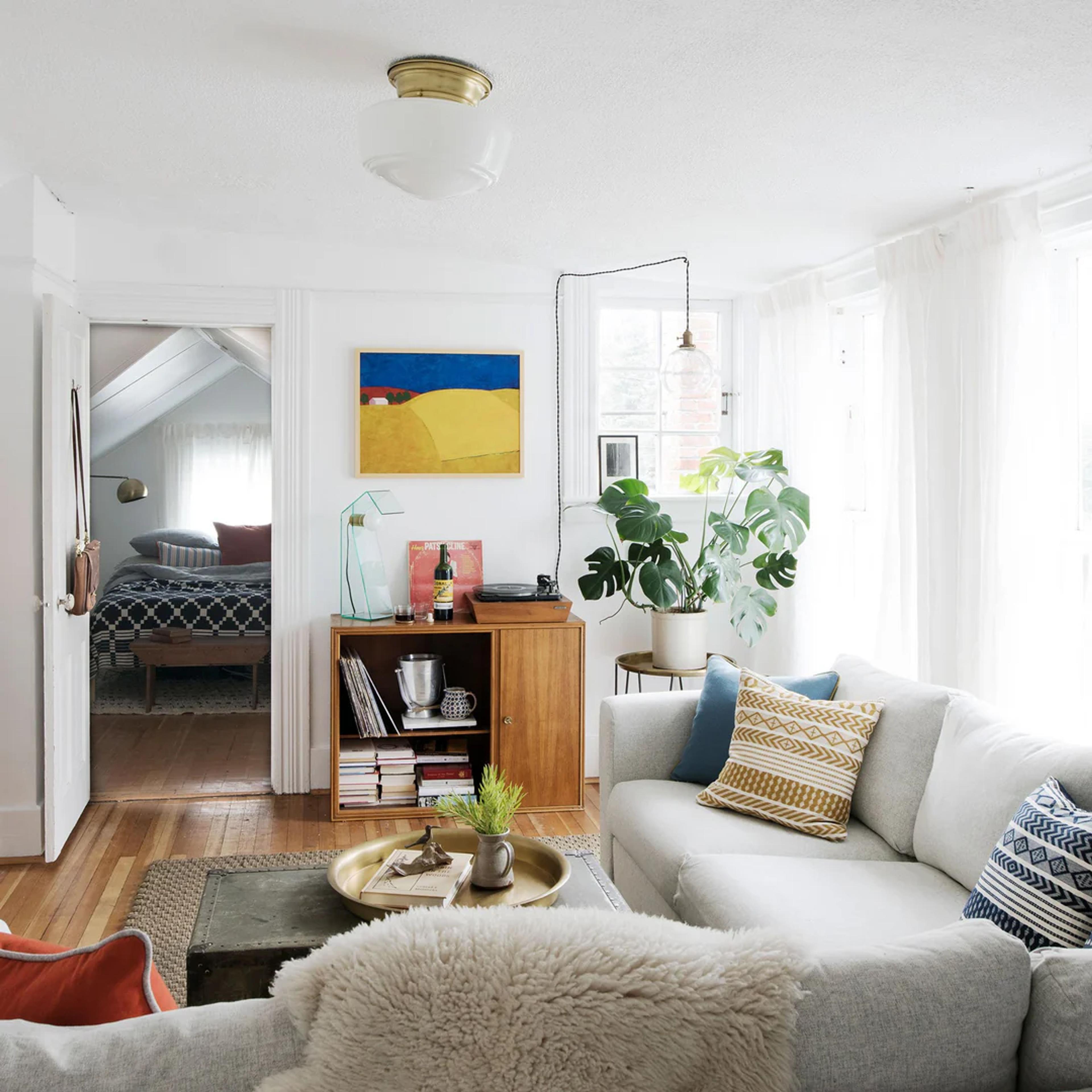 Cozy living room. 