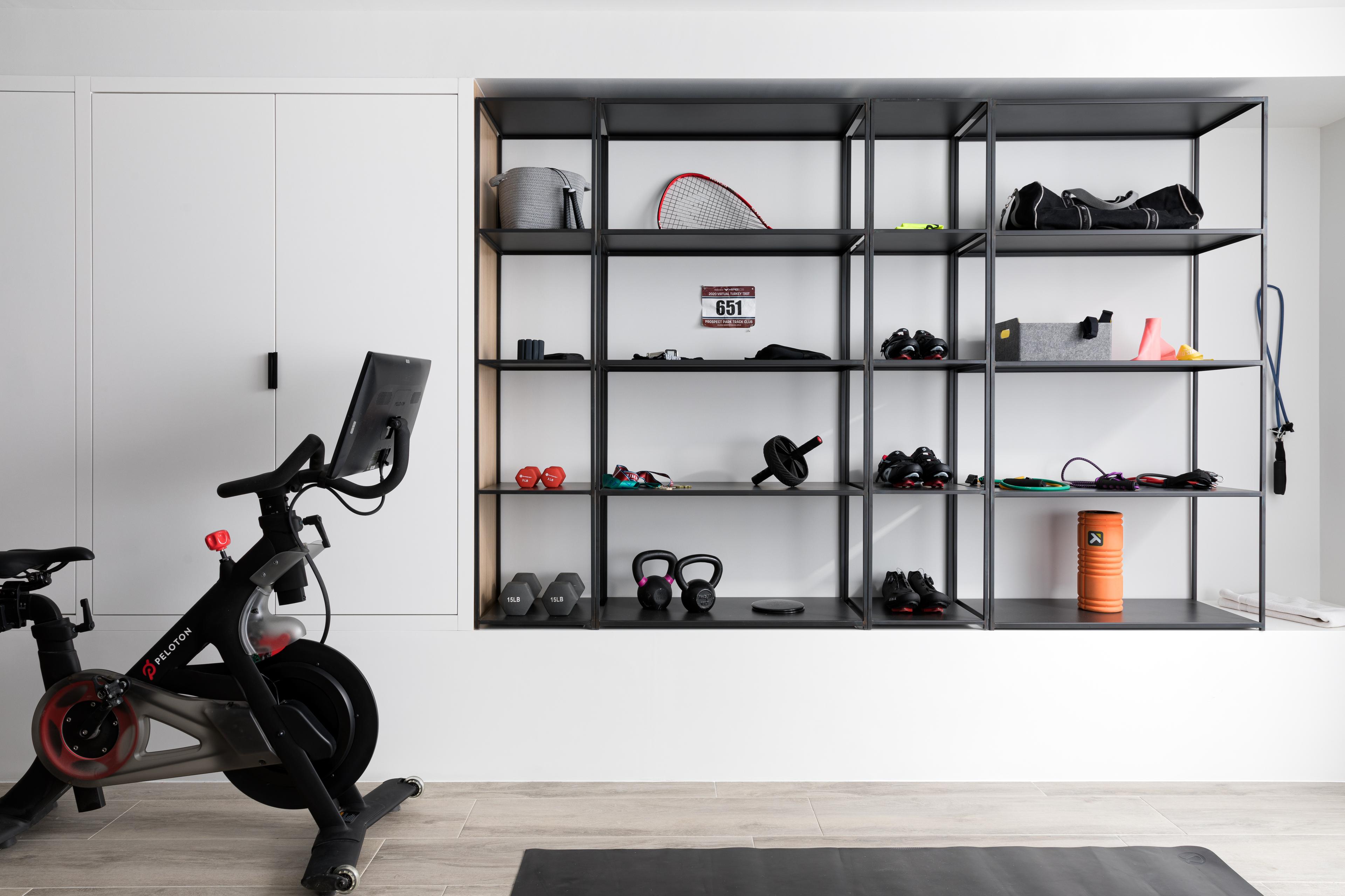 Modern home gym.
