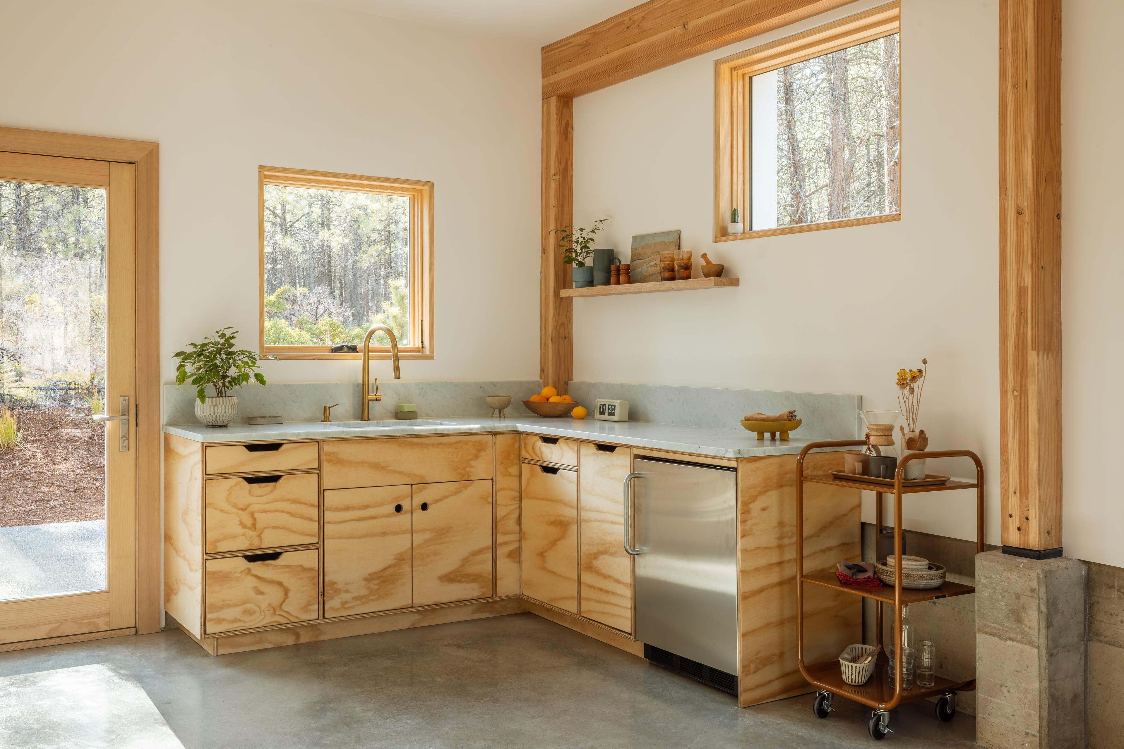 Modern kitchen.