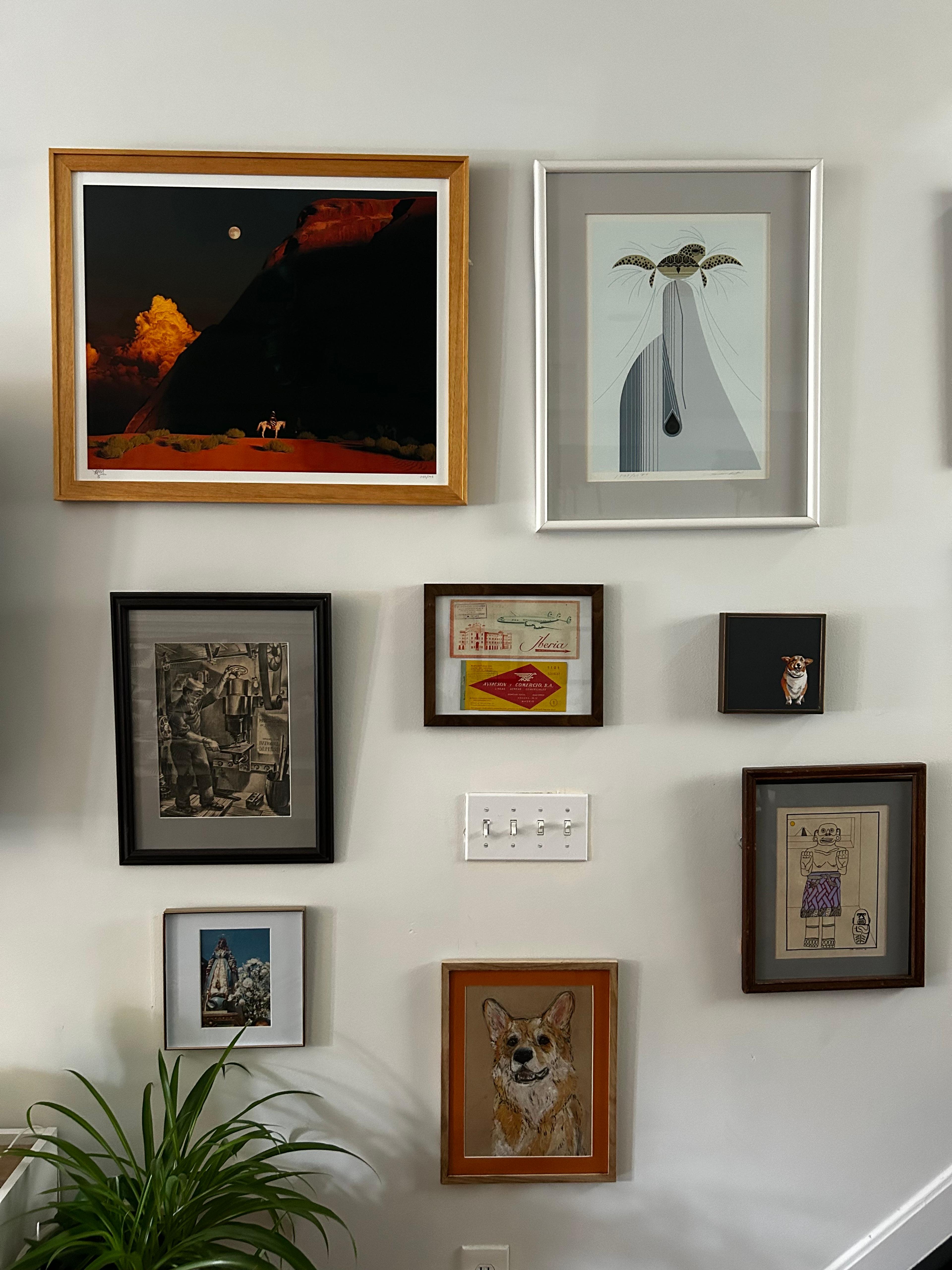 Gallery wall.