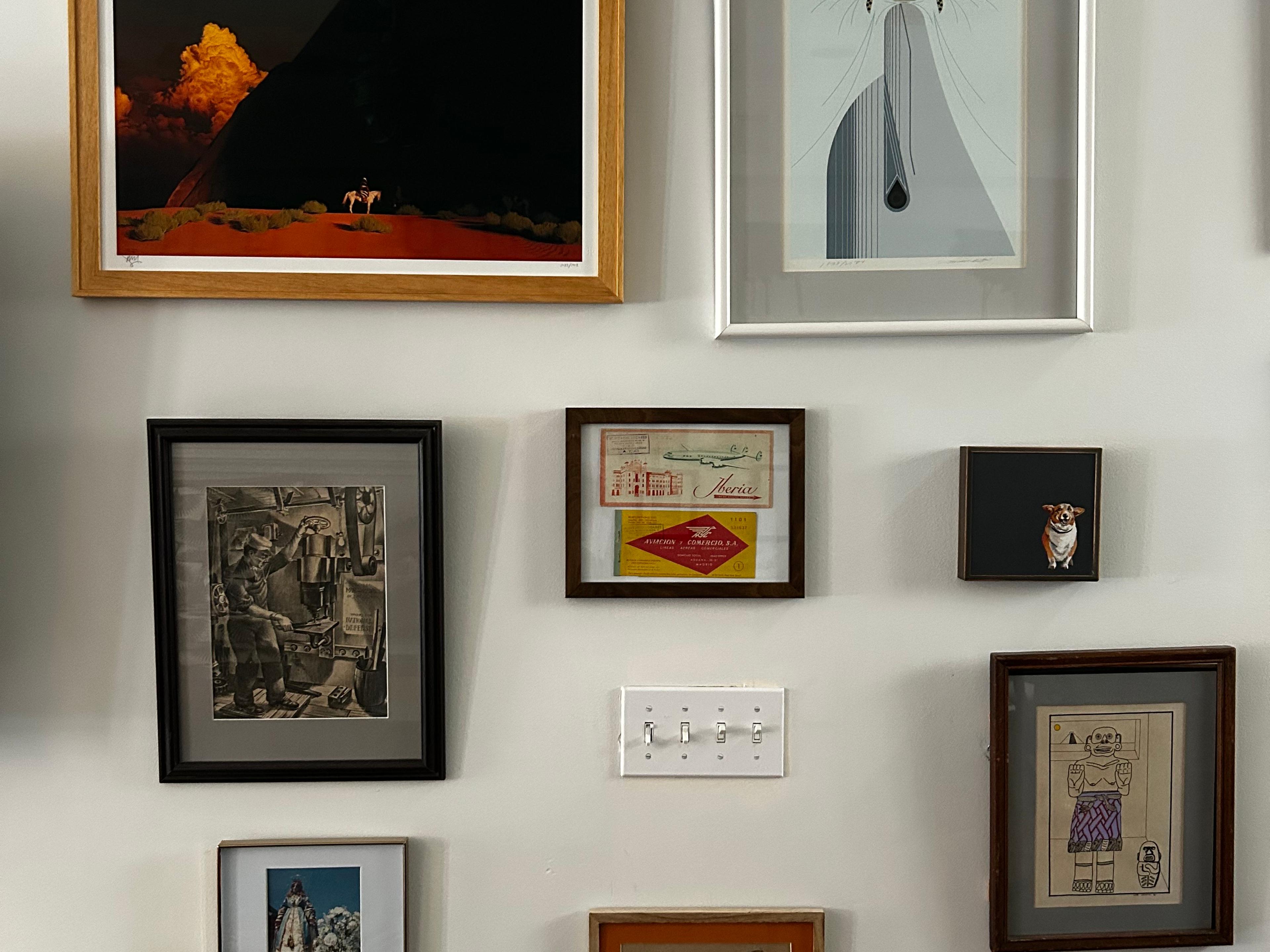 Gallery wall.