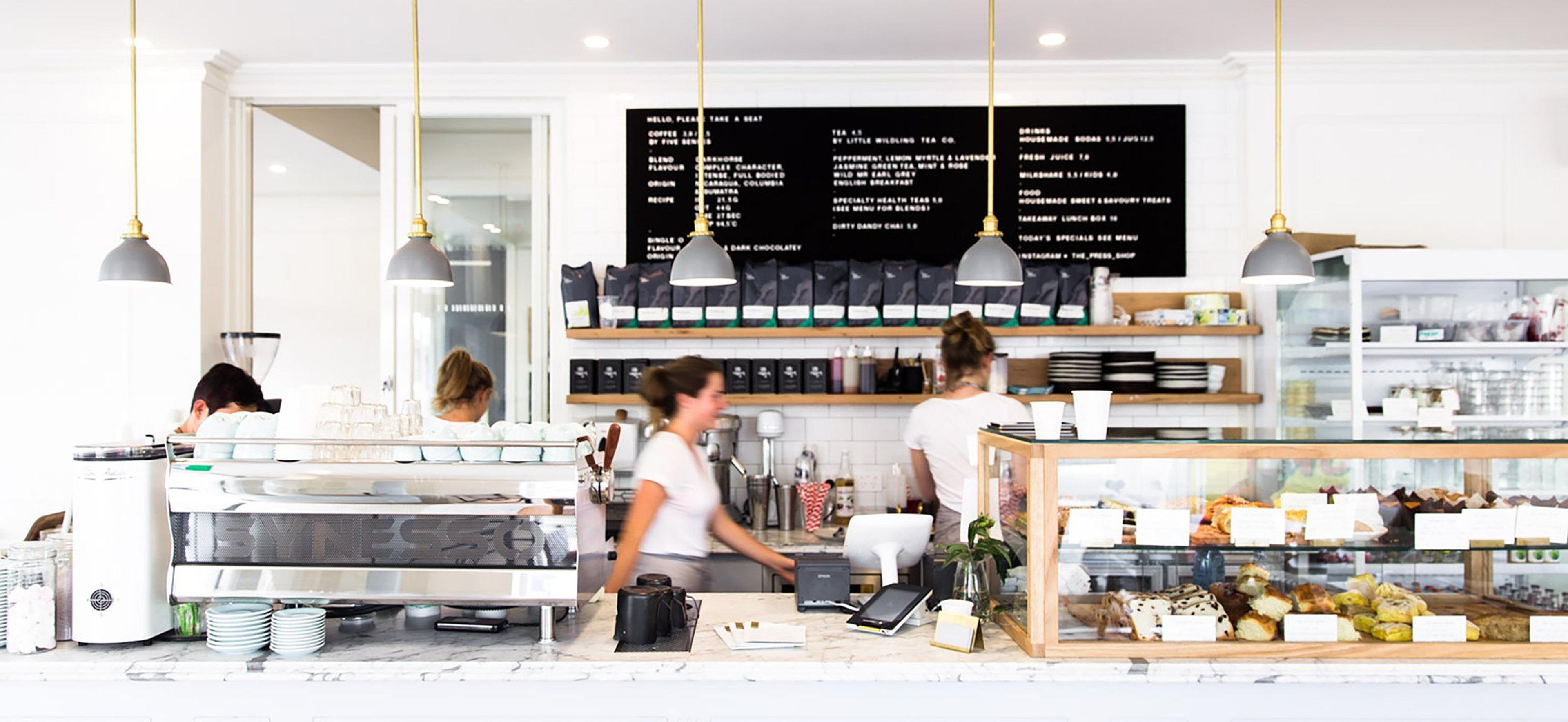 Image of a coffee shop
