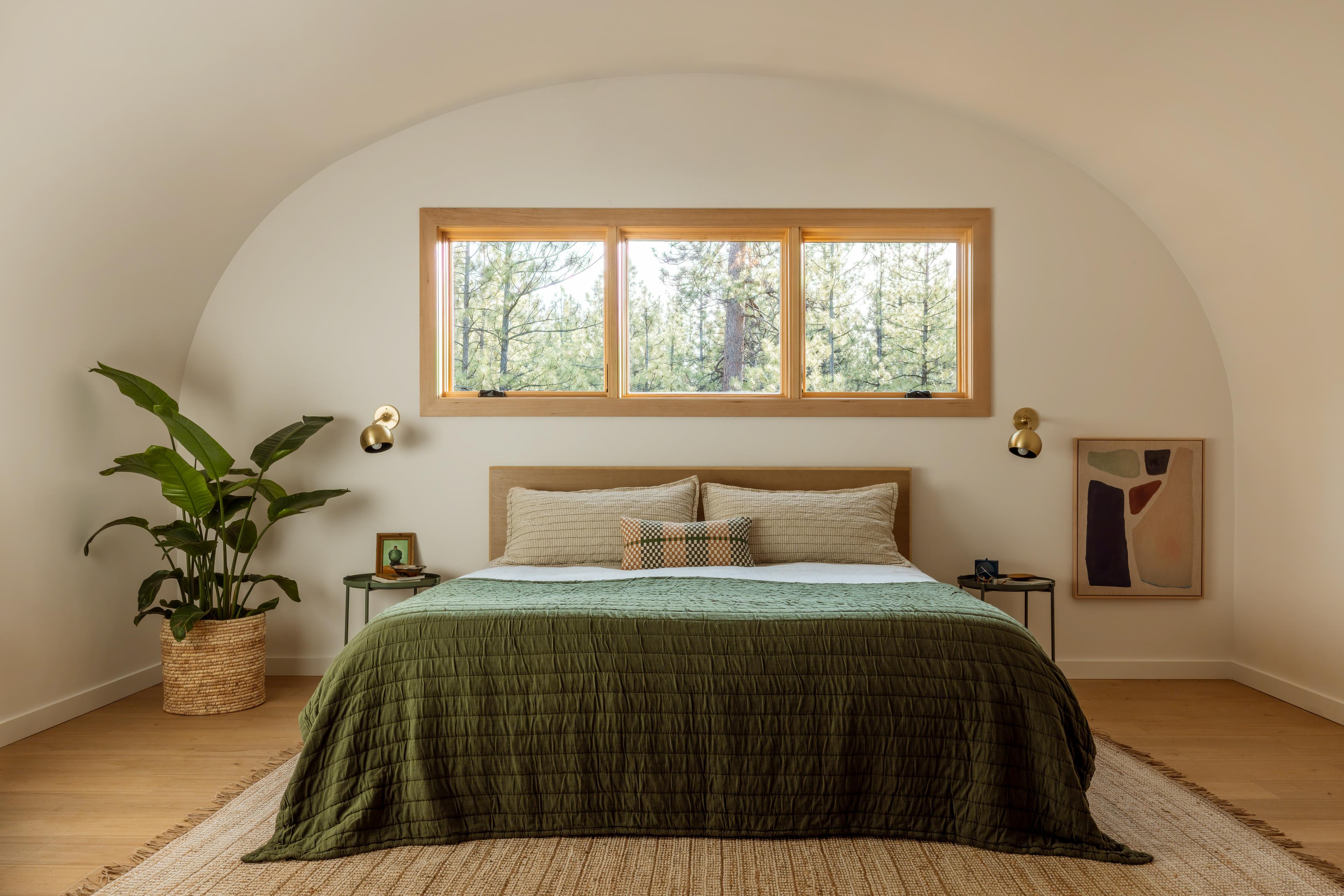 Modern bedroom.