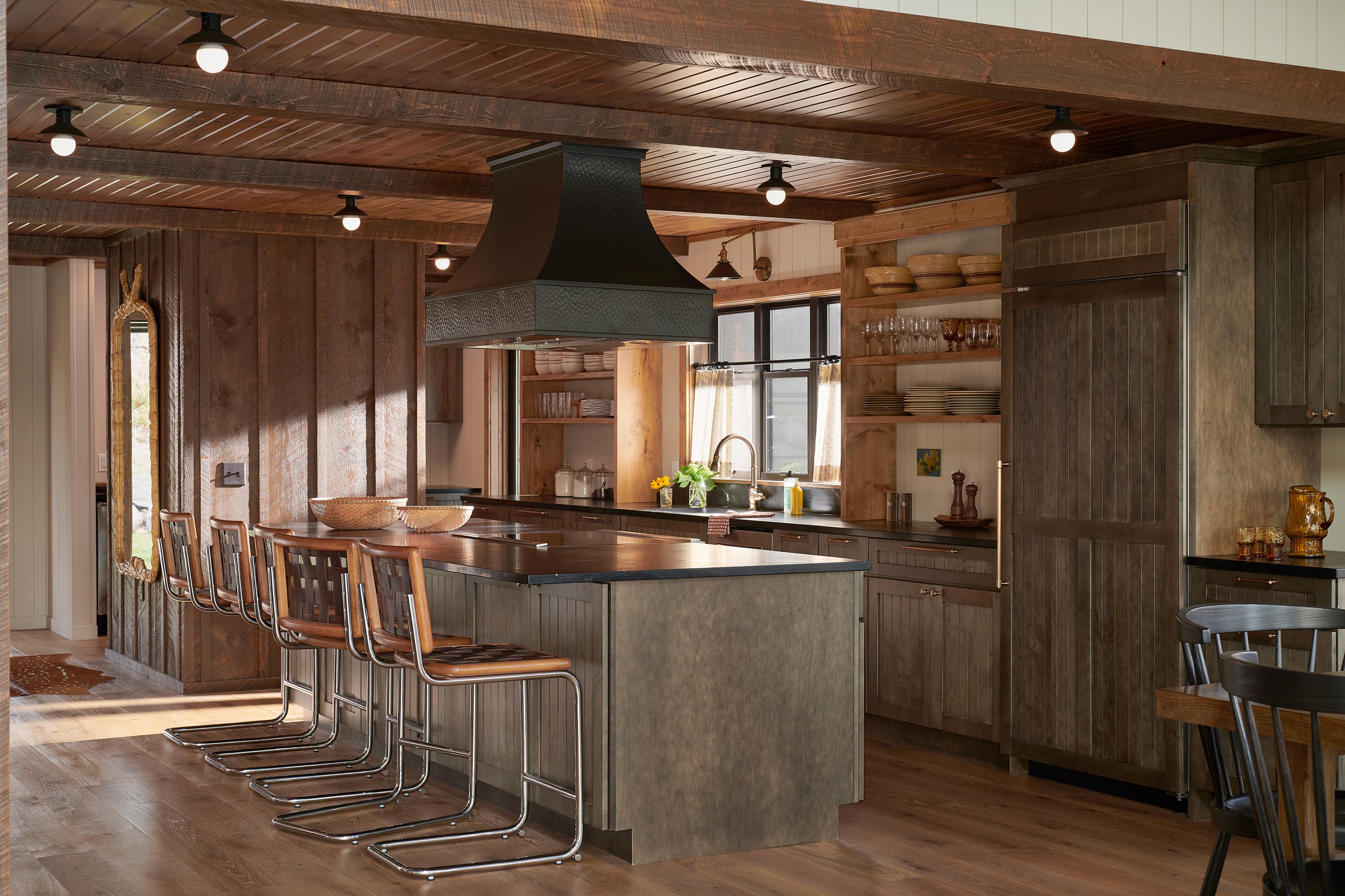 Large open kitchen.