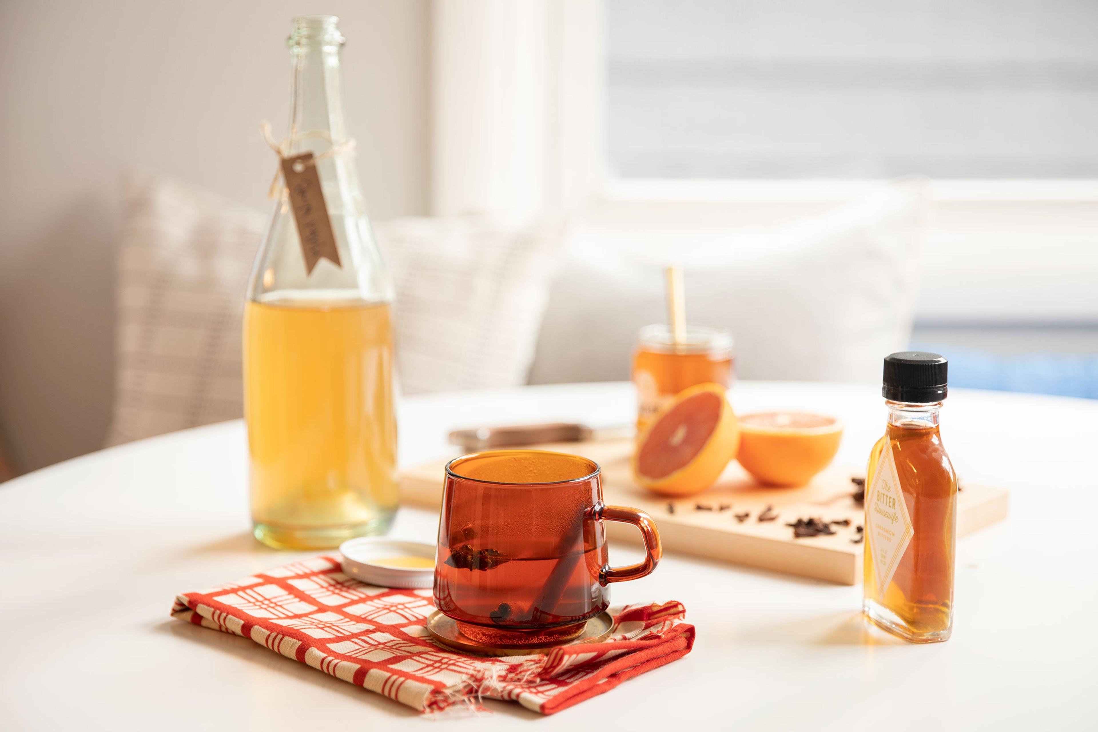 A Festive Pear Brandy Mulled Wine Recipe