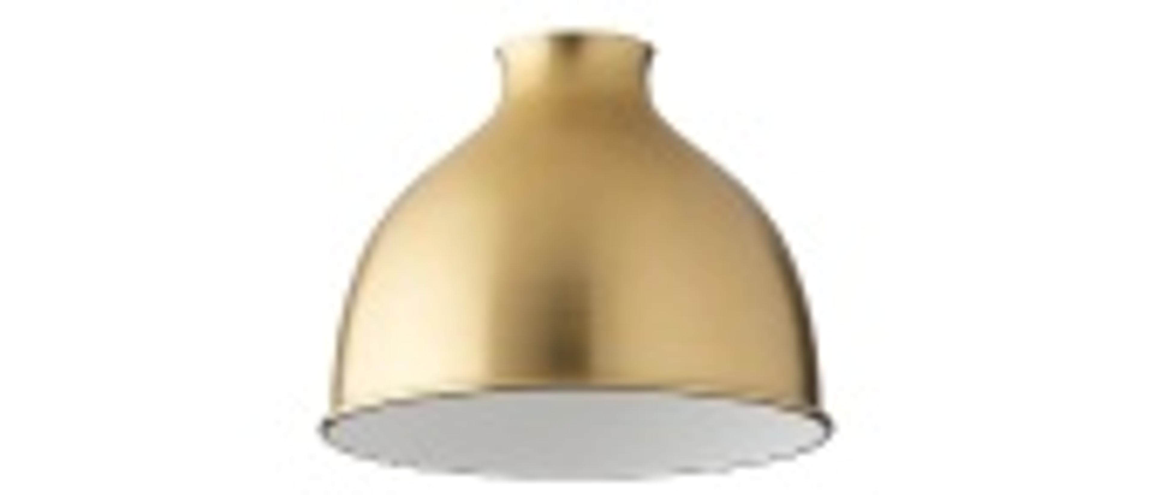 Swatch for Metal Bell Shade - Natural Brass