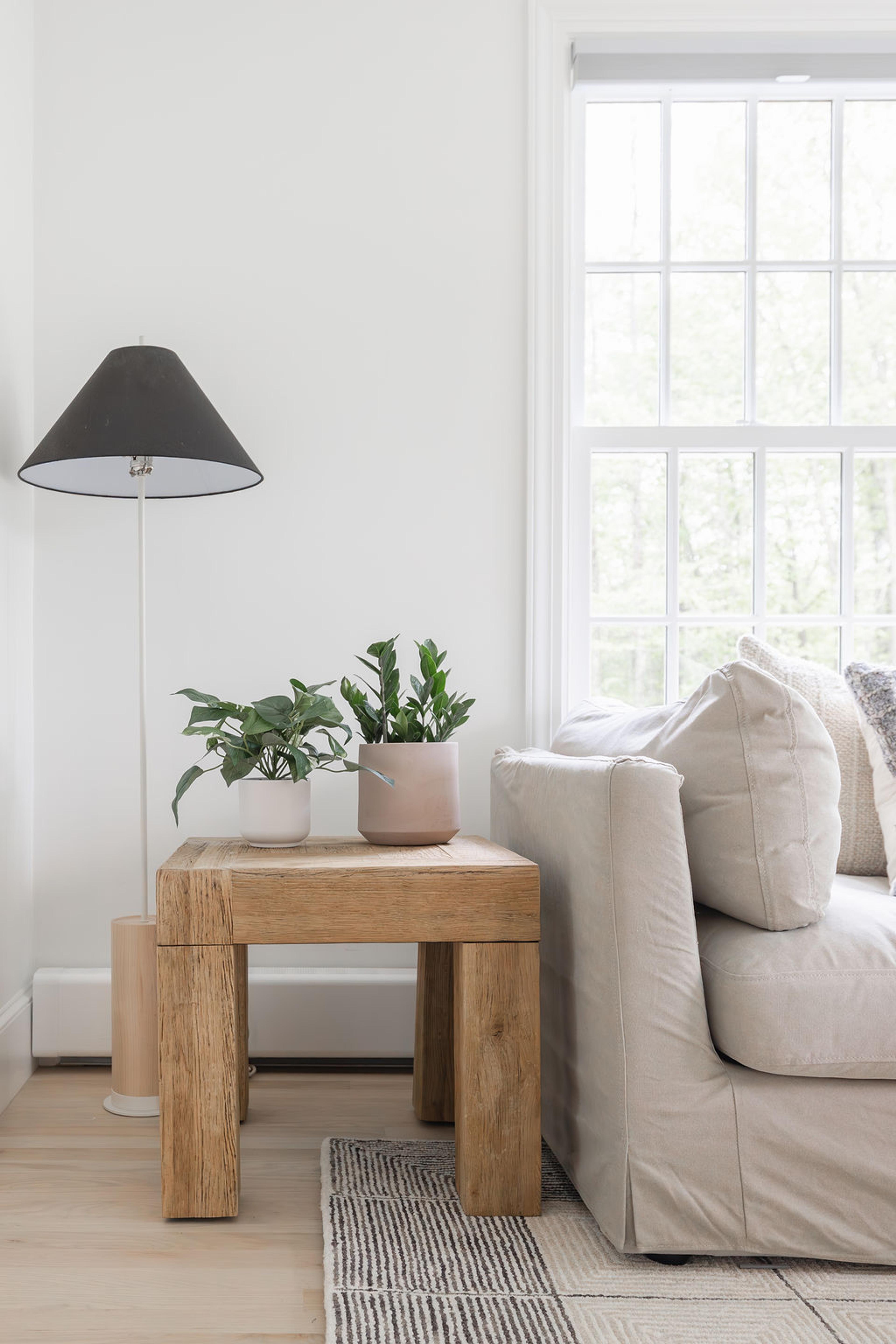 Clean living room.