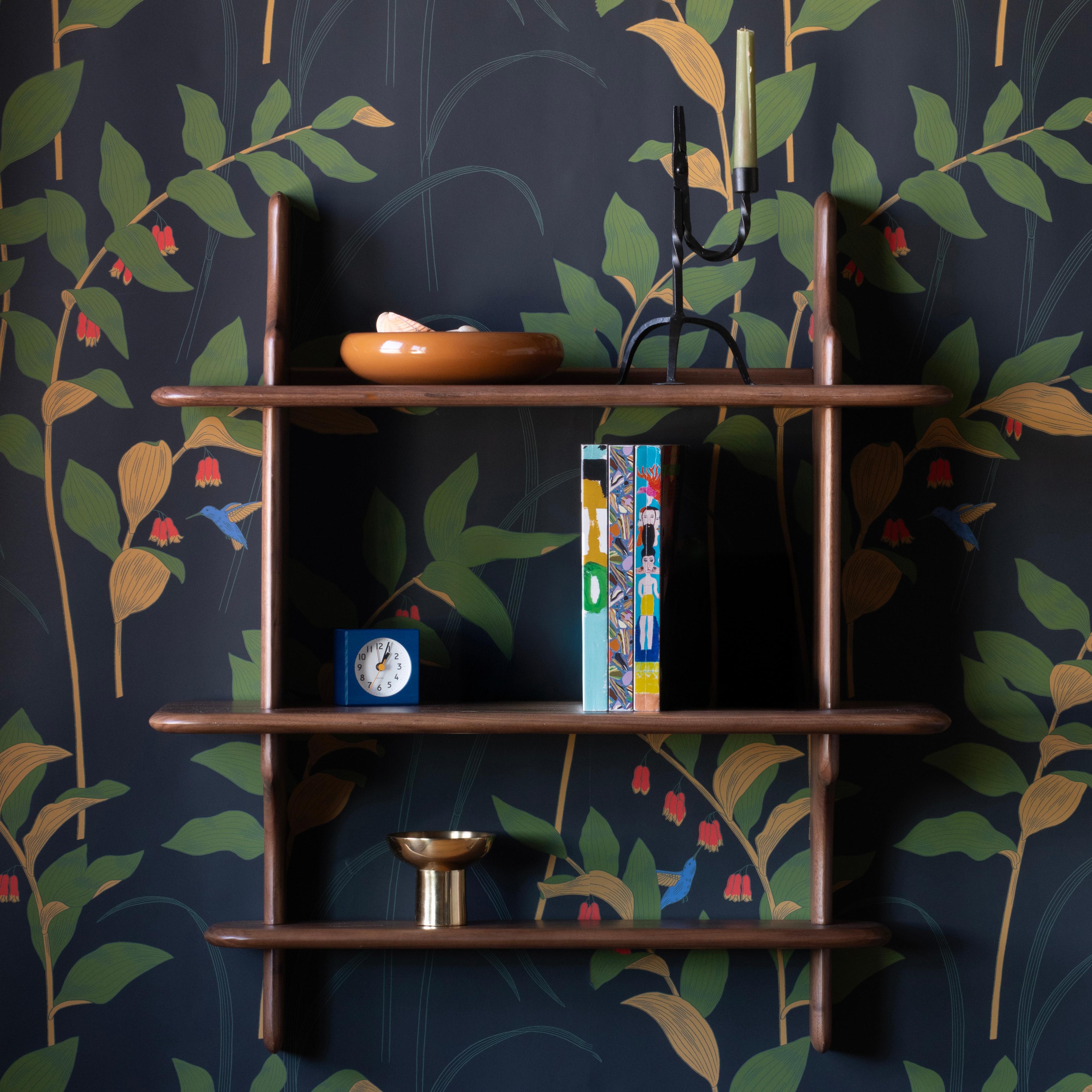 Torrey Wall Shelf and Botanist Wall Paper