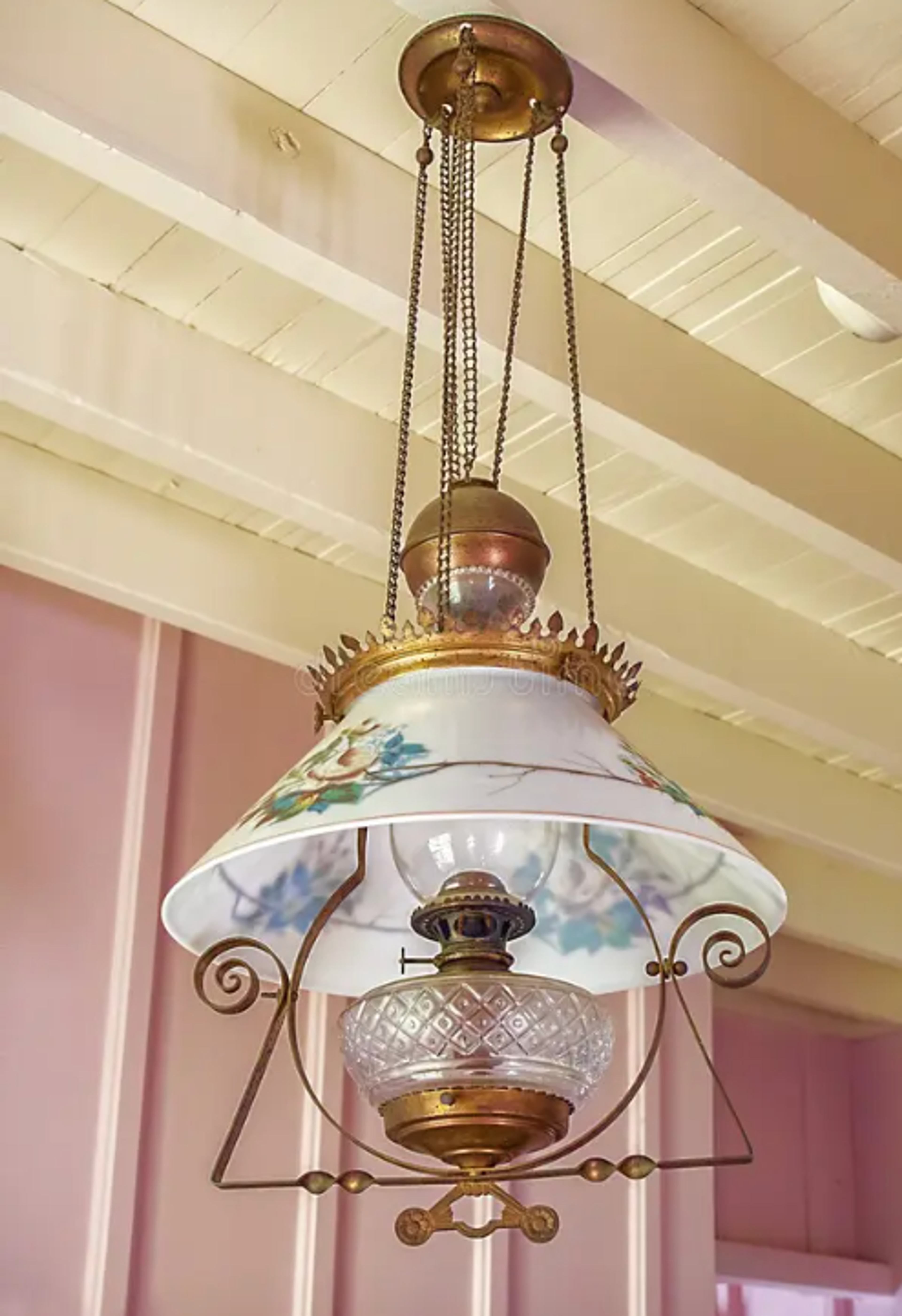Vintage oil lamp.