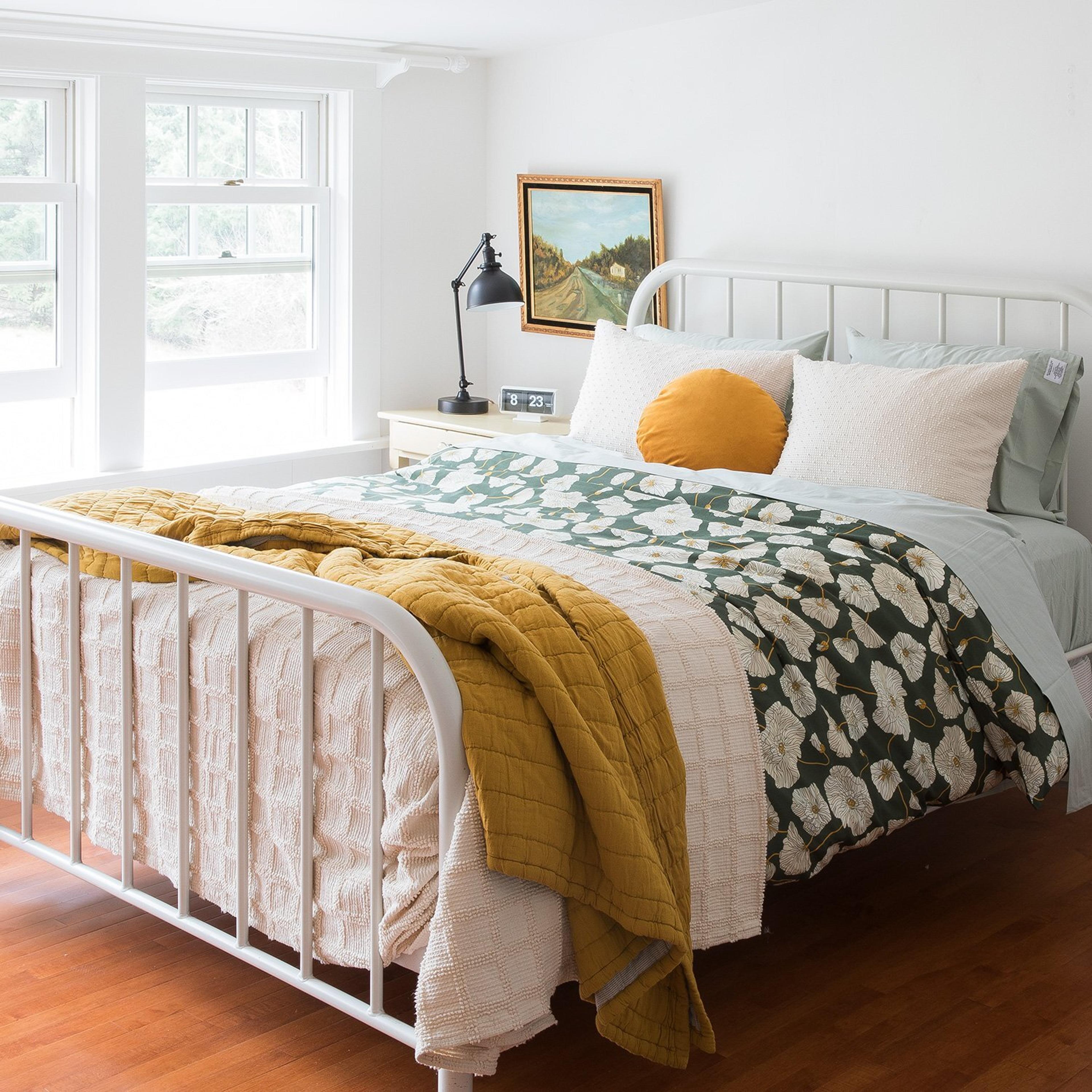 Breezy bedroom.