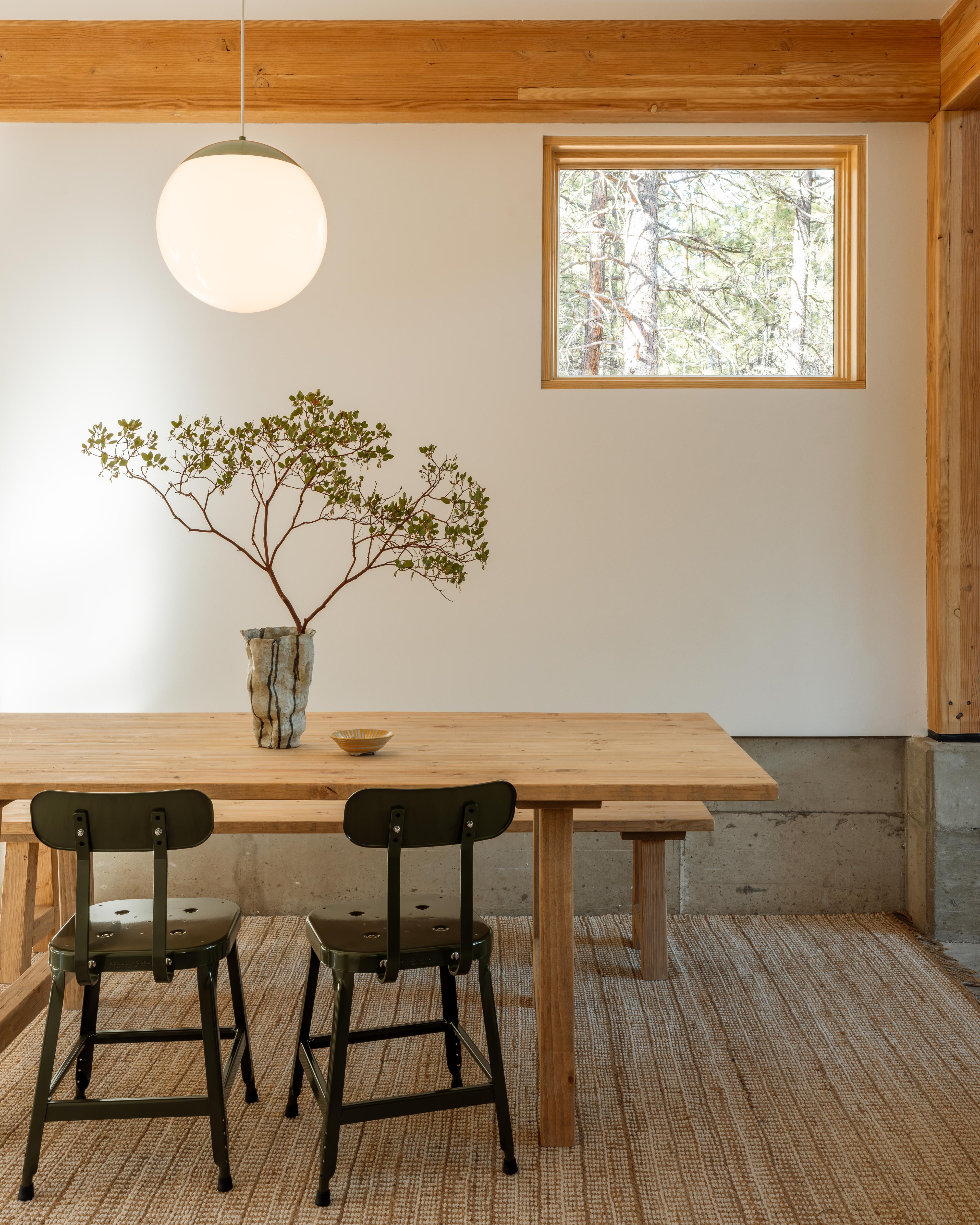 Modern dining room.