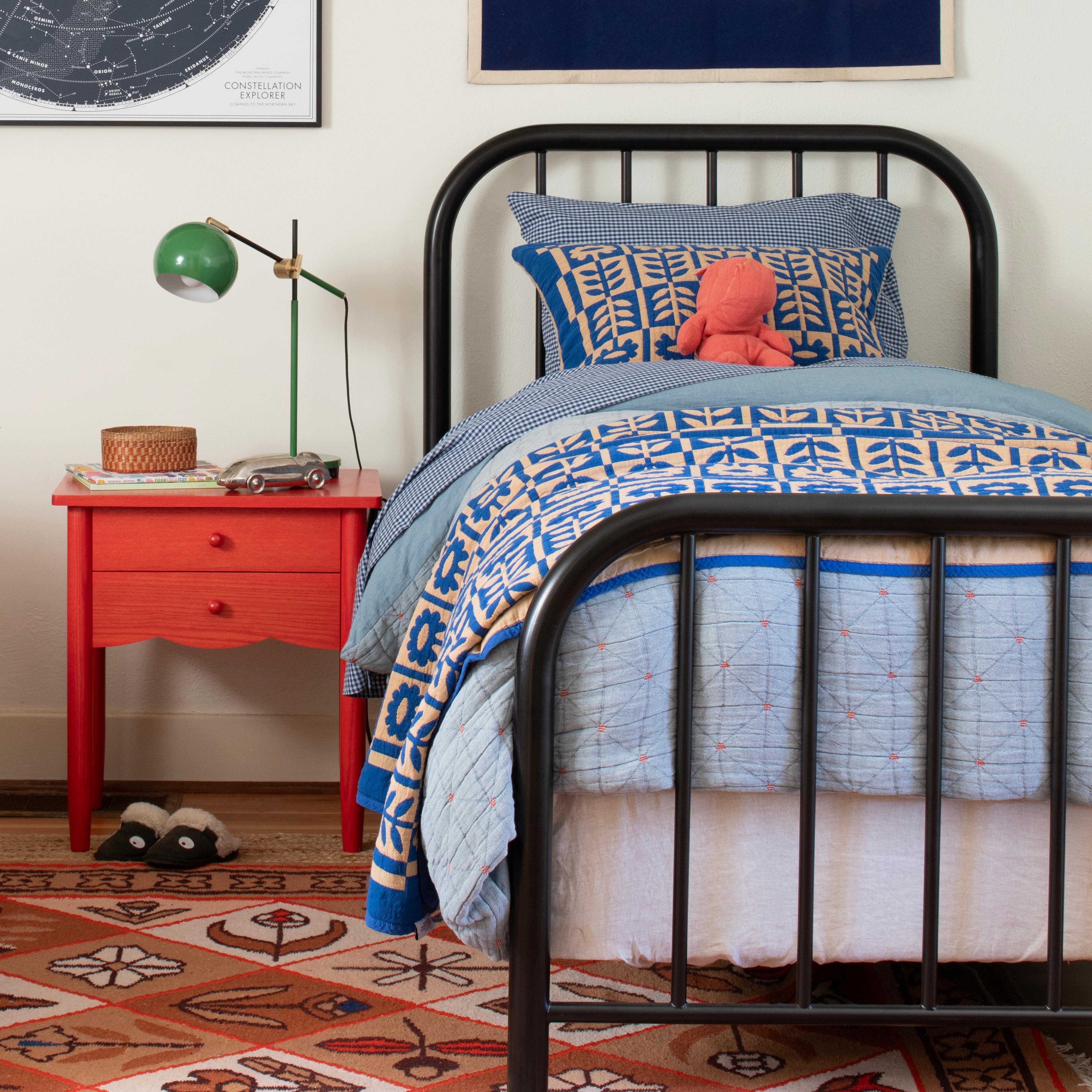 Cozy kids bed.