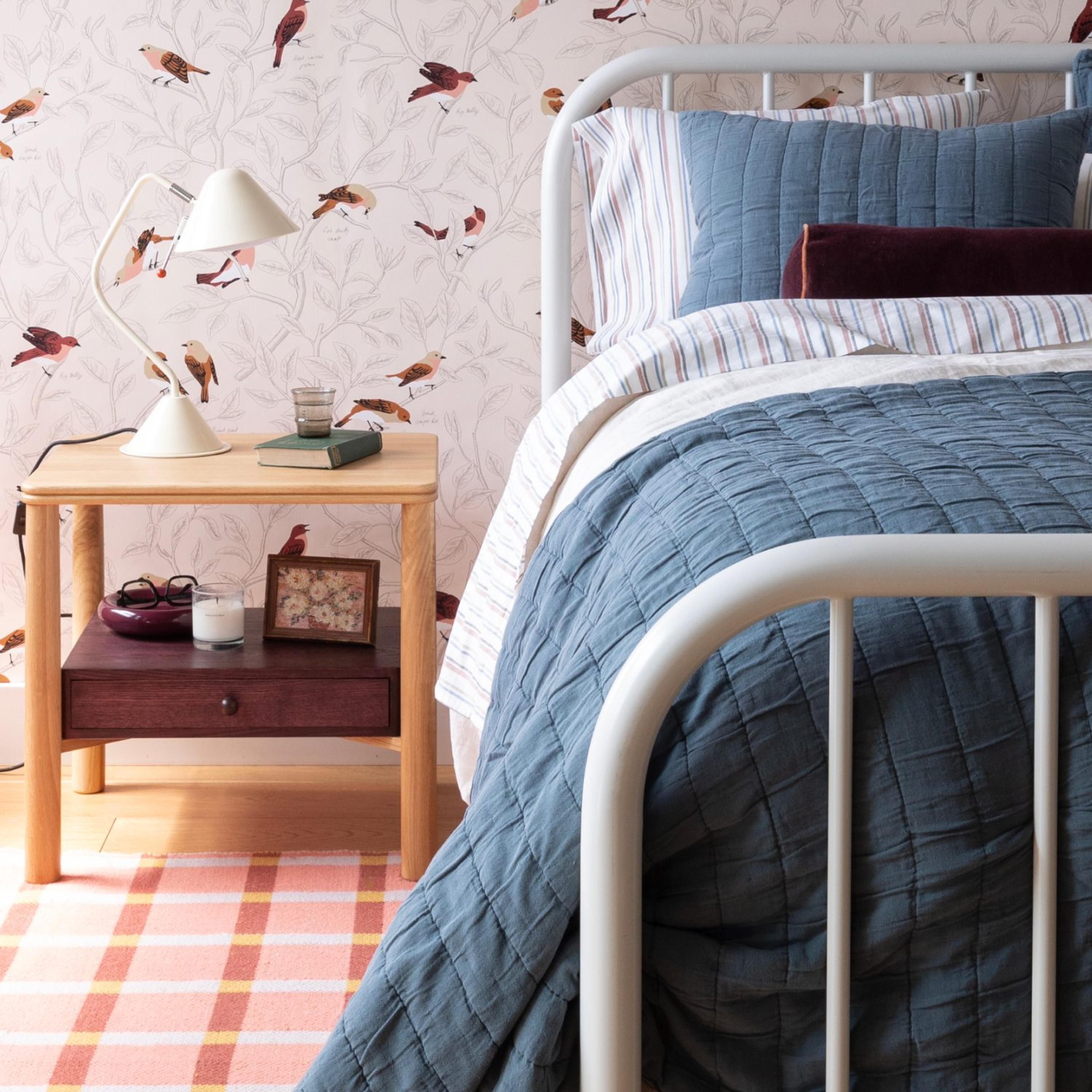 Hamilton Bed with Eaton Side Table