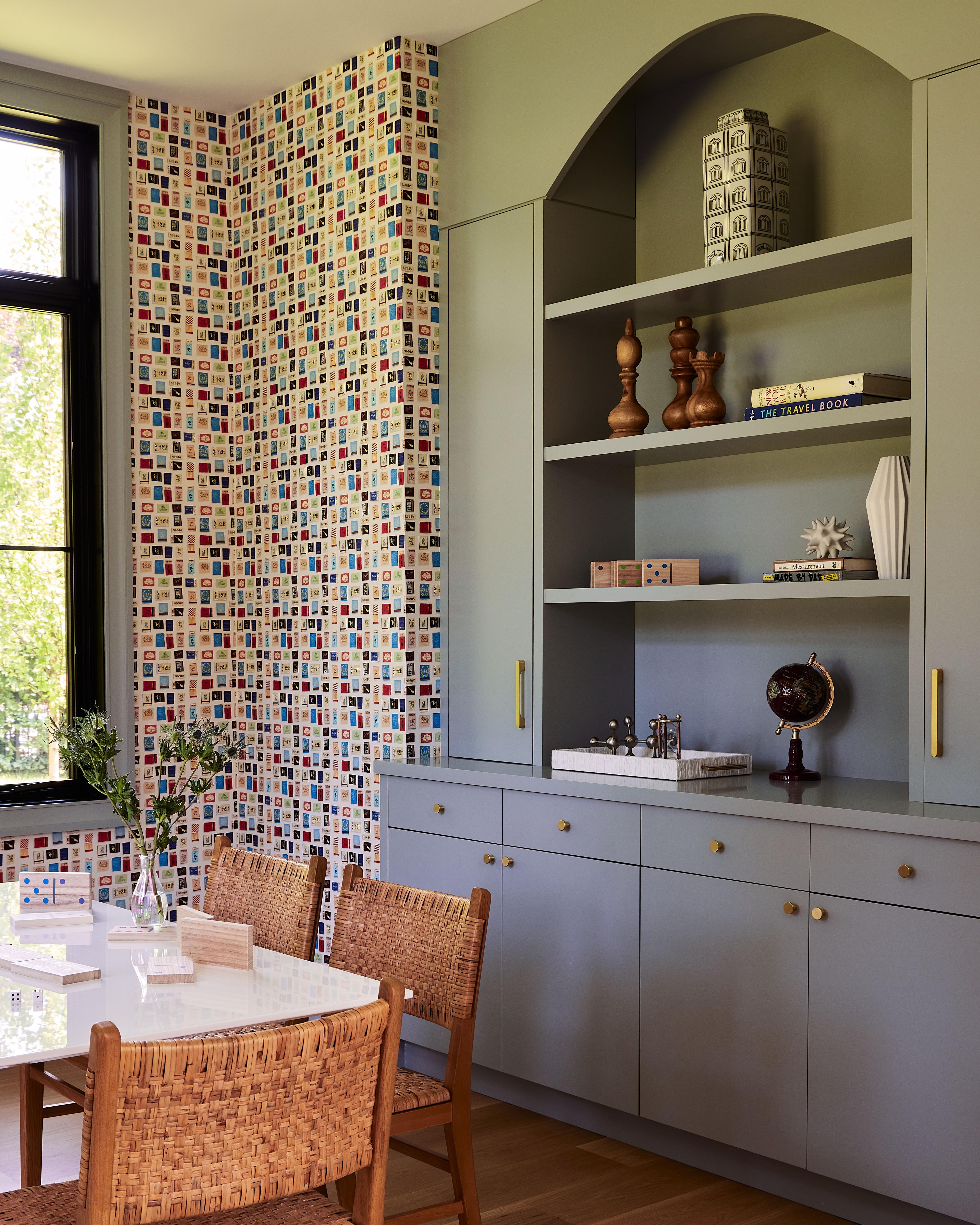 Light Blue dining room