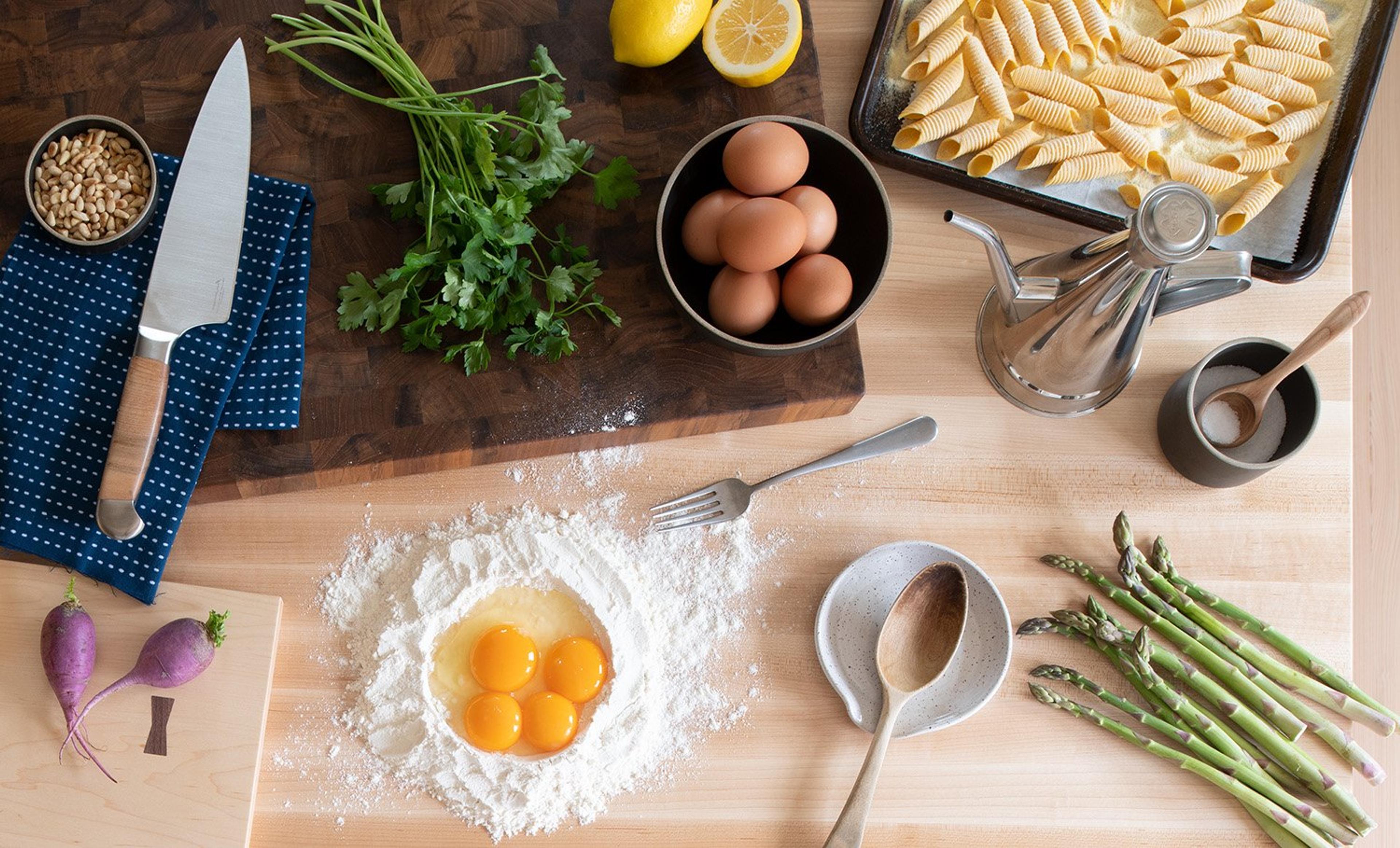 Homemade Pasta Primavera