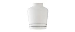 Swatch for Straight Bell Shade - Black Stripe
