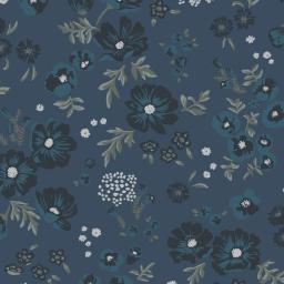 Swatch for Cascade Meadow - Midnight