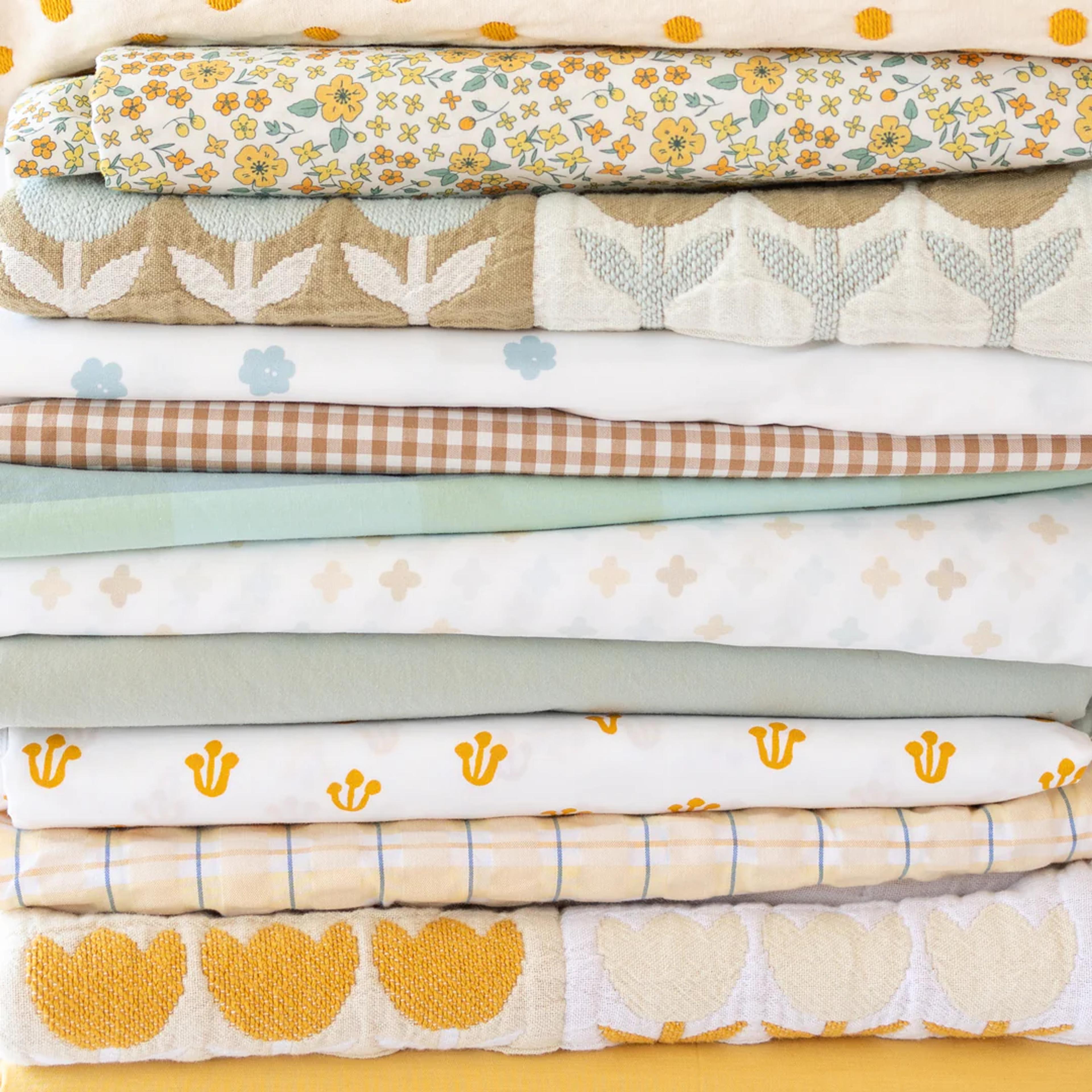 Bedding stack.