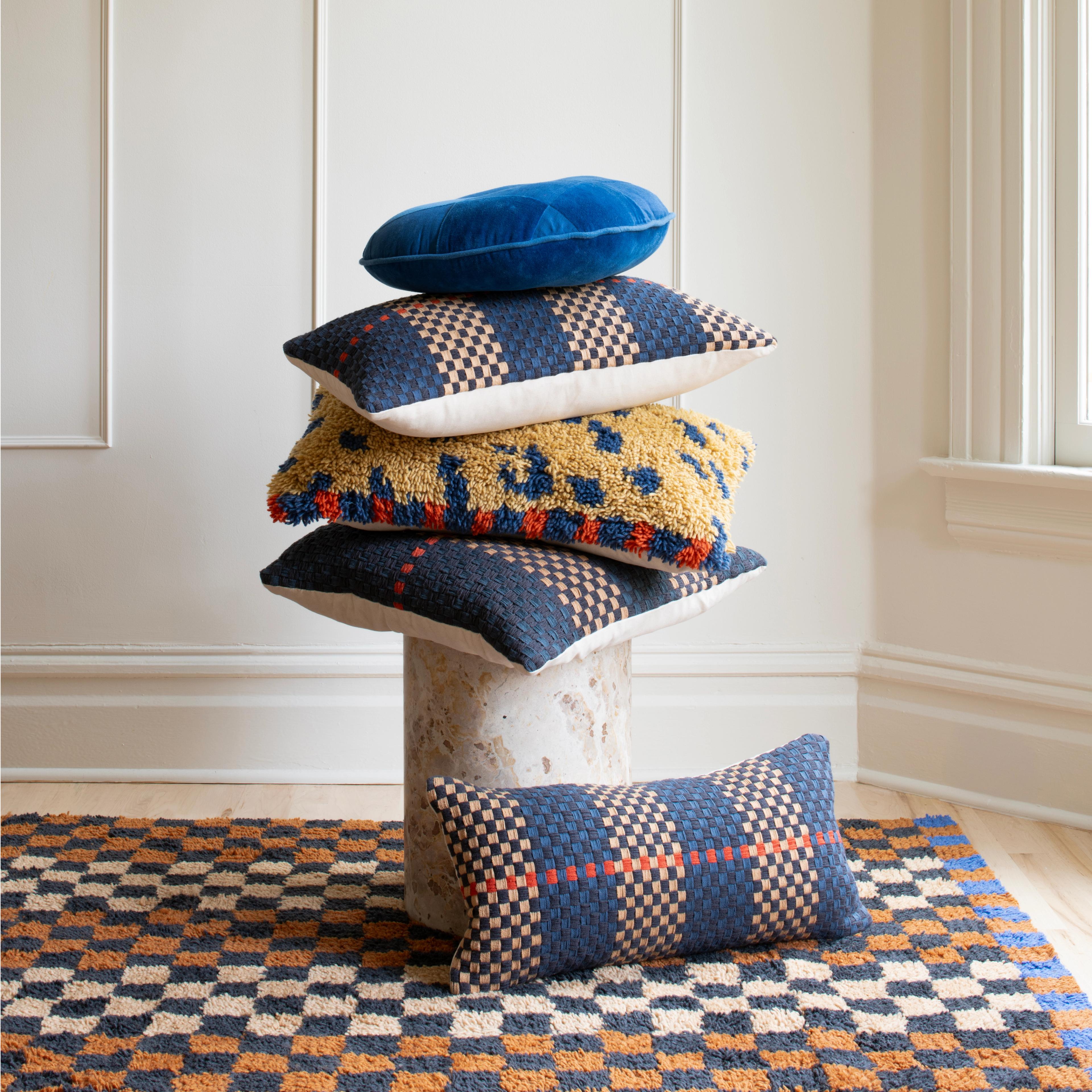Stack of new pillows