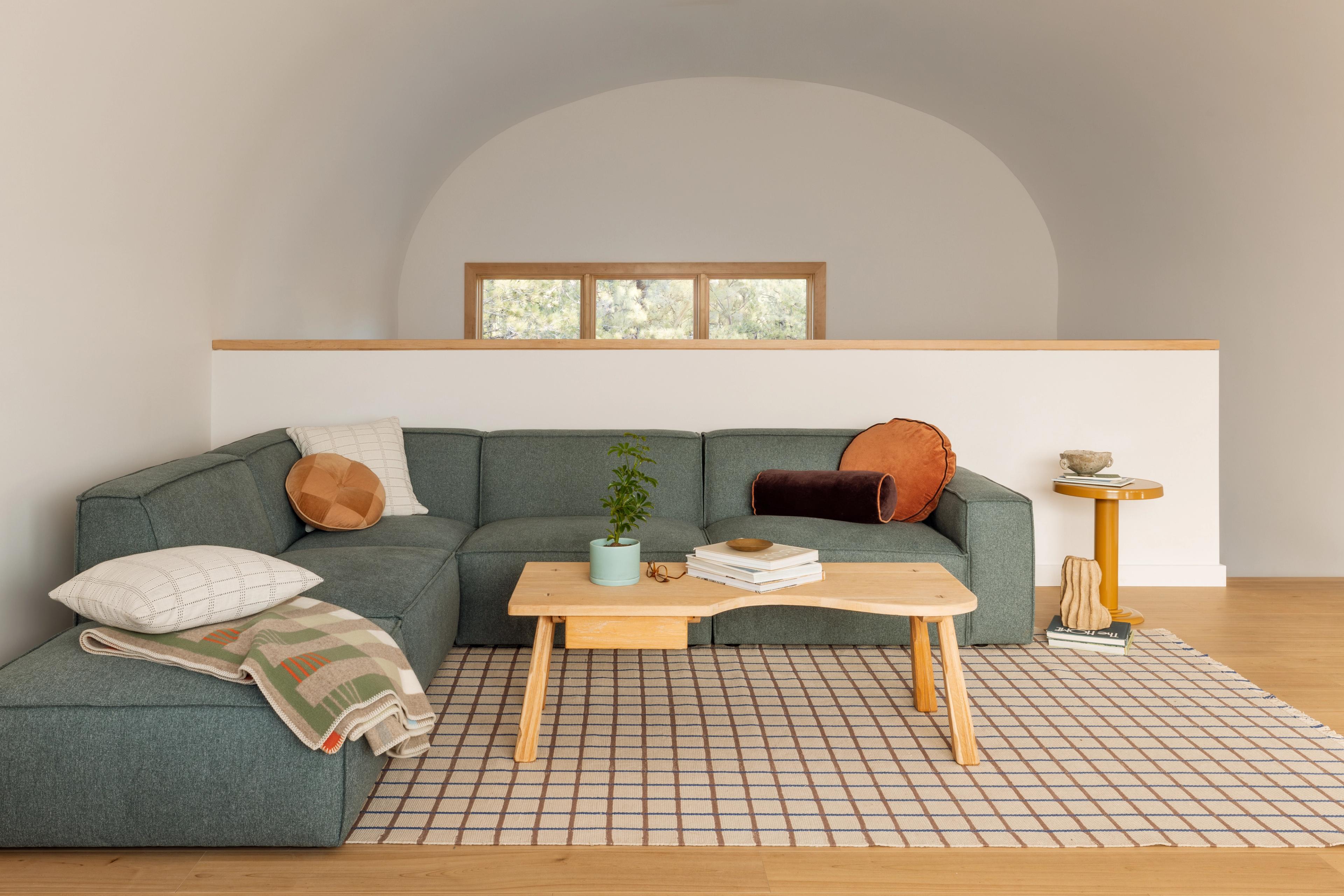Loft living room.