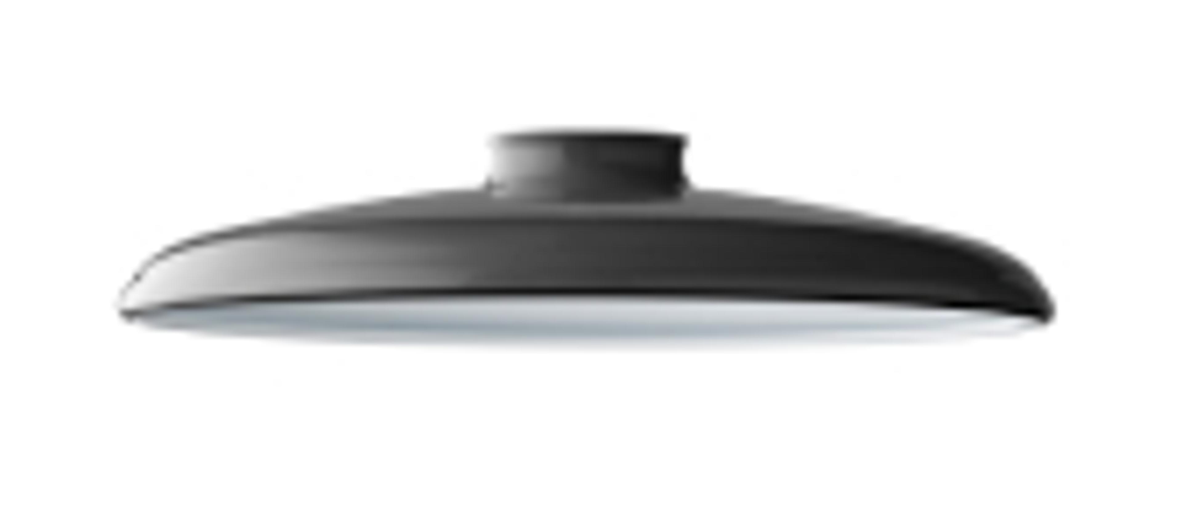 Swatch for 14" Metal Dish Shade - Gloss Black